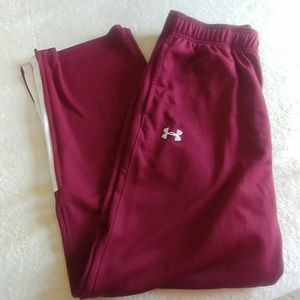 Red X large Under Armour sweat pants